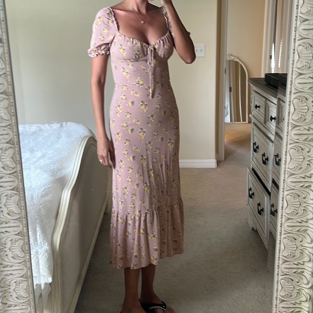 Reformation midi dress